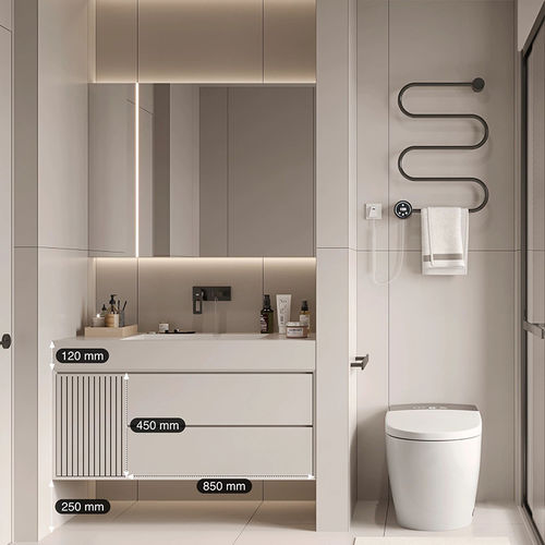 壁挂台盆柜 - DFD-BV-03 - Dief Flooring - 木质 / 大理石 / 现代风格