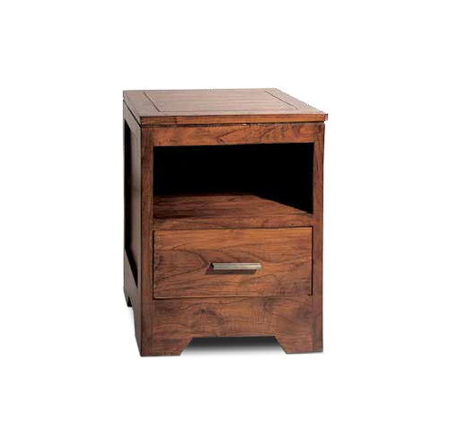 传统风格床头柜 - 930008-BAS - BAMBO BLAU - 木质 / 木桌脚 / 长方形
