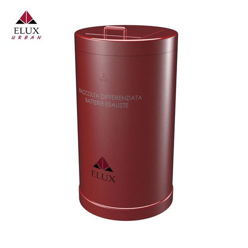 公共垃圾桶 - RUP PILE 626 - Elux srl - 垃圾分类 / 用于电池 / 自承重