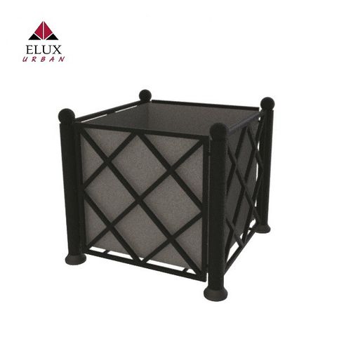 电镀钢树池 - DIANTHA 100 - Elux srl - 正方形 / 定制 / 防风雨