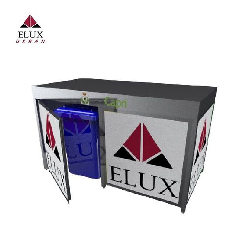 办公室垃圾桶柜 - COPRI BIDONE 085 - Elux srl - 回收 / 家用 / 专业
