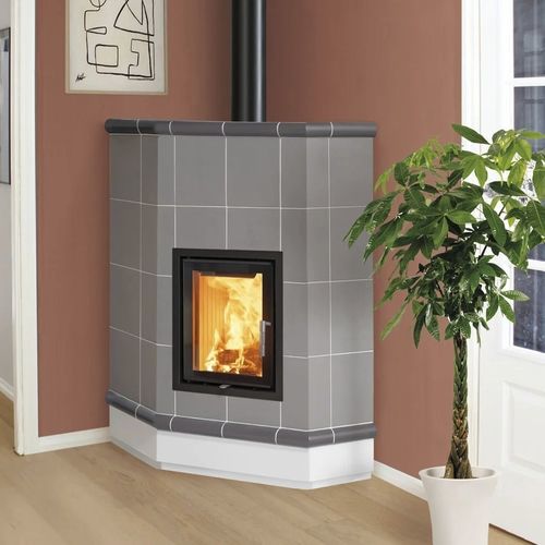木材采暖炉 - ATENA 4 LEVELS - Cerampiù Srl - 电动 / 8 kW / 多燃料