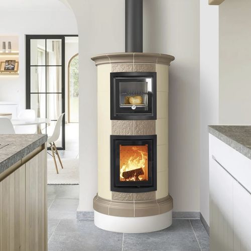 木材采暖炉 - GALA - Cerampiù Srl - 电动 / 8 kW / 多燃料