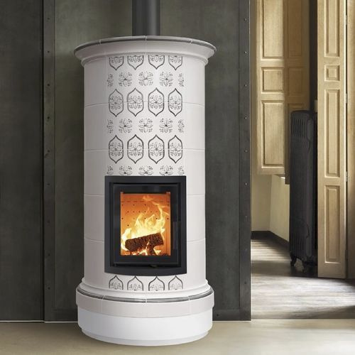 木材采暖炉 - ALPINA 5 LEVELS - Cerampiù Srl - 电动 / 8 kW / 多燃料