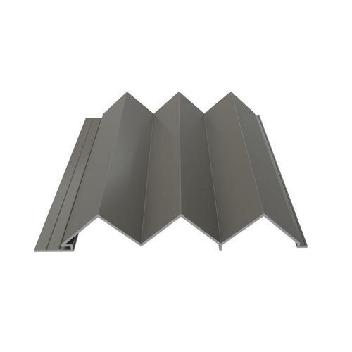 褶皱金属板 - MONTE PERDIDO - Alu-Stock SA - 铝制 / 3D / 仿瓦