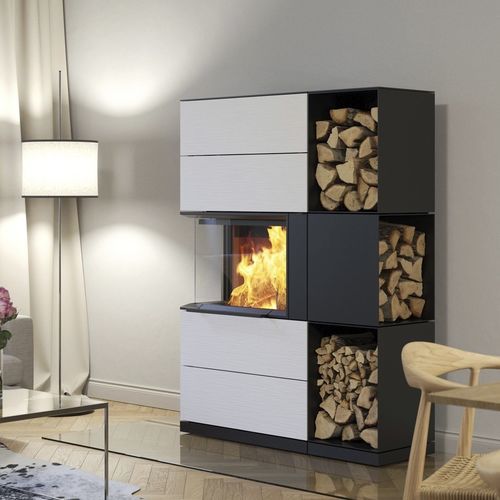 木材采暖炉 - PADUA 160 - HASE Kaminofenbau GmbH - 9 kW / 多燃料 / 独立式