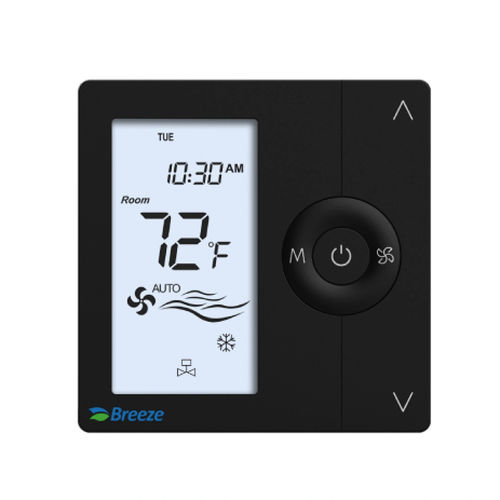 数字温度调节器 - BC103-AC&HP - Breeze Controls - 可编程 / 供暖 / 室温