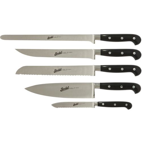 带树脂手柄主厨刀 - ADHOC SET OF 5 - Berkel - 不锈钢刀片