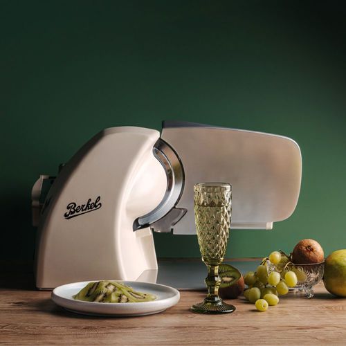 面包切片机 - HOME LINE 200 PLUS MATTE CREAM - Berkel - 奶酪 / 水果 / 蔬菜