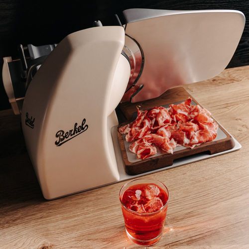面包切片机 - HOME LINE 250 PLUS MATTE CREAM - Berkel - 奶酪 / 水果 / 蔬菜