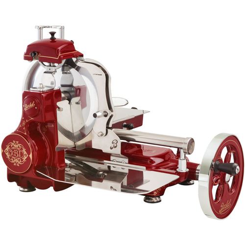 肉类切片机 - FLYWHEEL TRIBUTE RED - Berkel - 手动 / 专业 / 圆形刀片