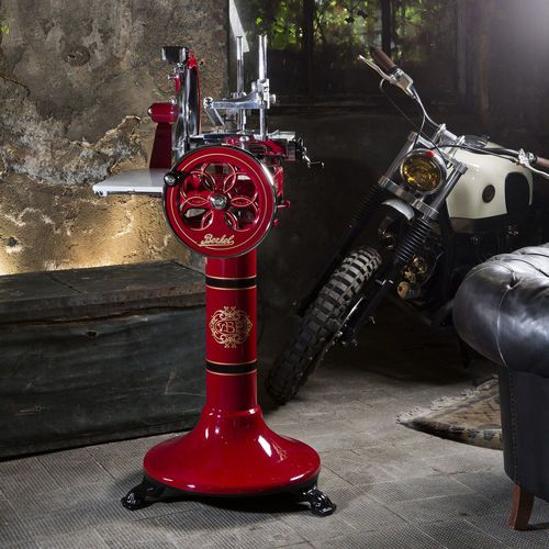 肉类切片机 - FLYWHEEL P15 RED - Berkel - 手动 / 专业 / 圆形刀片