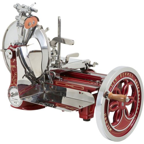 肉类切片机 - FLYWHEEL L16 RED - Berkel - 手动 / 专业 / 圆形刀片