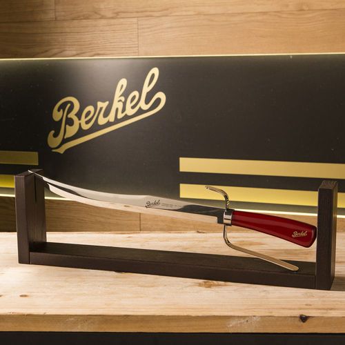 带树脂手柄厨房刀 - SUPERIOR CHAMPAGNE SABRE ELEGANCE RED - Berkel - 不锈钢刀片