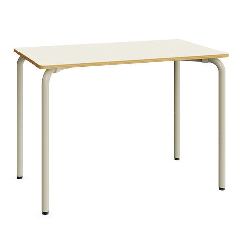 现代风格课桌 - Mirplay Objektmöbel - MDF / 涂漆金属桌脚 / 长方形