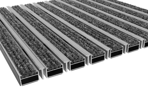 公共机构用入口地垫 - Clean Ryps Edge (Y-shaped profile) - TechemMatten - 办公室 / 酒店 / 用于医院