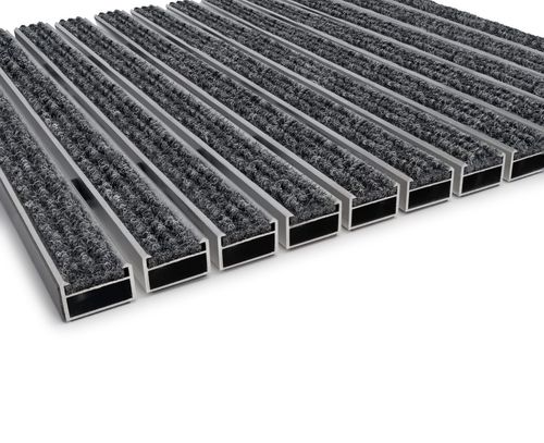 公共机构用入口地垫 - Clean System Strong (profile 2,5 mm) - TechemMatten - 建筑物 / 用于商业中心 / 机场
