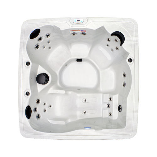 地上水疗浴缸 - CS-5 - Catalina Spas - 正方形 / 5人座 / 木质