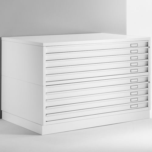 钢图纸柜 - M200 - Emme Italia srl - 专业 / 10 抽屉式