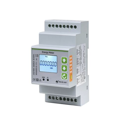 DIN导轨能量计 - DEM‑3M1C - Chongqing Blue Jay Technology Co.,Ltd - 单相 / LCD显示 / MODBUS
