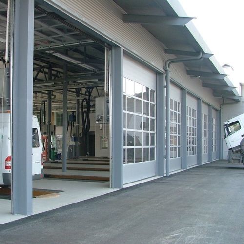 分段工业门 - ICAT®  - RSA Door Systems - 铝制 / 钢 / 不锈钢