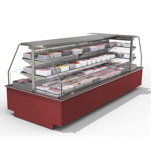 柜台冷藏展示柜 - TWIN MINI SV - Eurocryor - 用于肉店 / 金属 / 黑色