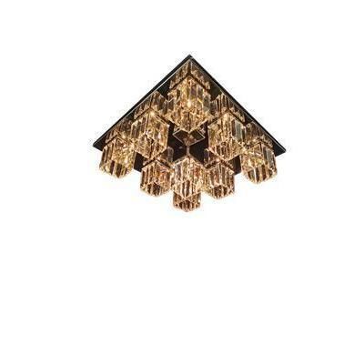 现代风格枝形吊灯 - 555 - CRISTALUX LIGHTING DESIGN - 不锈钢 / 水晶 / 9灯泡