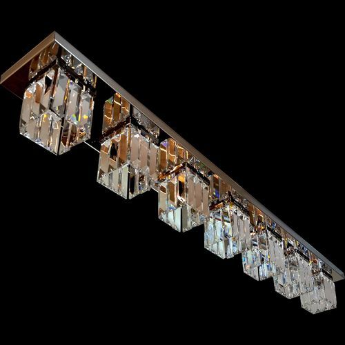 现代风格顶灯 - 0575/7 - CRISTALUX LIGHTING DESIGN - 长方形 / 金属 / 水晶