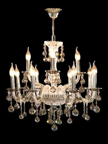 现代风格枝形吊灯 - 165 - CRISTALUX LIGHTING DESIGN - 水晶 / 6灯泡 / 8灯泡