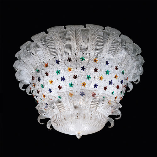 现代顶灯 - MADEMOISELLE COROLLE - BEBY ITALY SRL - 圆形 / 穆拉诺玻璃 / 金属