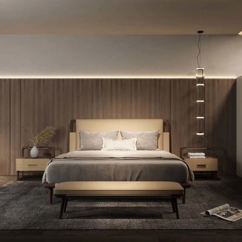 双人床 - ROUND  - DASH CASA GROUP CO.LTD - 单人 / 现代风格 / 布艺