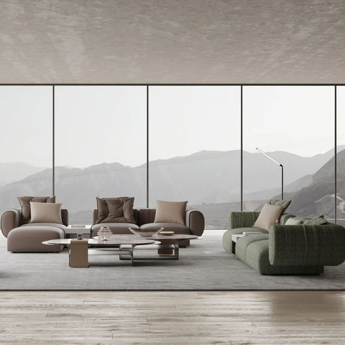 组合沙发 - CACTUS  - DASH CASA GROUP CO.LTD - 现代风格 / 金属 / 布料