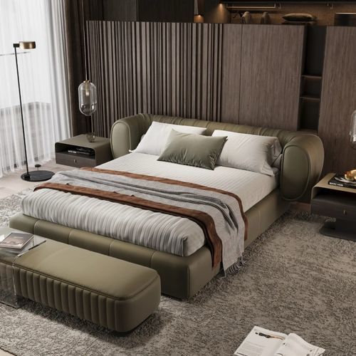 双人床 - CACTUS  - DASH CASA GROUP CO.LTD - 现代风格 / 布艺 / 皮质