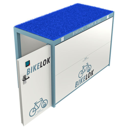 安全自行车停放处 - BIKELOK - Manlu - 模块化 / 金属 / 公共空间
