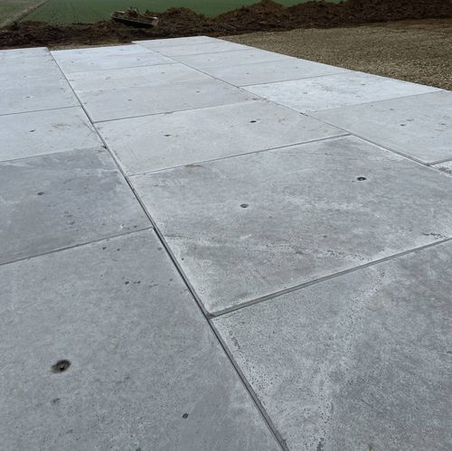 混凝土预制地面板坯 - Féret Préfa - 道路