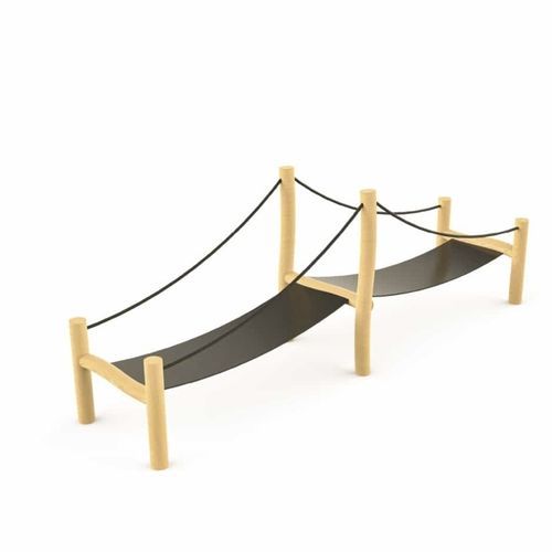 不锈钢儿童游乐桥 - RPP1041-N - ASLIPARK ÇEVRE TASARIM VE MÜH. SAN. DIŞ TİC. LTD. ŞTİ (Robiwood) - 木质