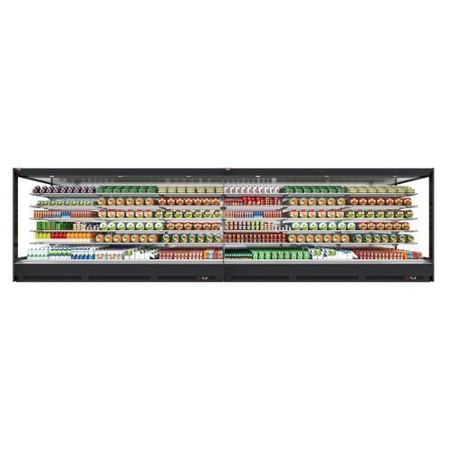 直立式冷藏展示柜 - VINSON DP series - FRİGOSO ENDÜSTRİYEL SOĞUTMA SİSTEMLERİ VE MARKET EKİPMANLARI SAN TİCARET A.Ş. - 用于商店 / 金属 / 无门