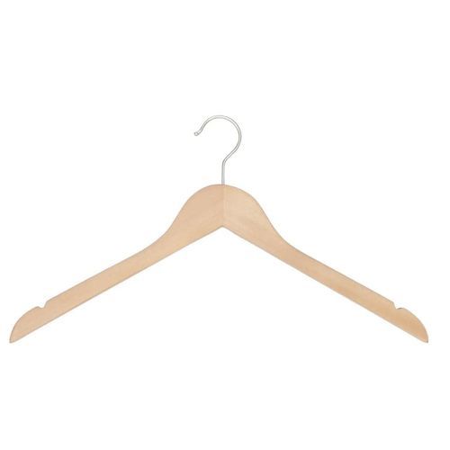 镍制衣架 - HT44_NAT_N - Best Mannequins BV - 无光喷漆木 / 用于服装店