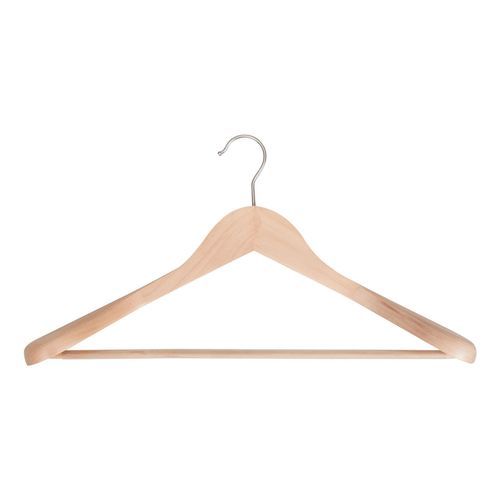 镍制衣架 - HS5PAS44_NAT_N - Best Mannequins BV - 无光喷漆木 / 用于服装店