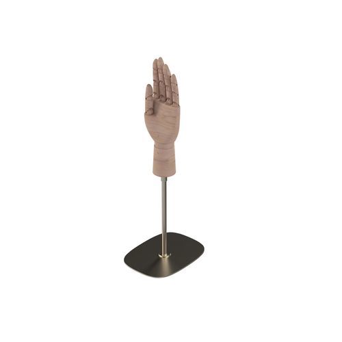 女模特手 - FORM040_BS+FLH_RW - Best Mannequins BV - 时尚 / 磨砂不锈钢 / 木质