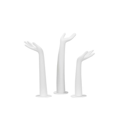 女模特手 - FHANDSET4_WH - Best Mannequins BV - 时尚 / 聚乙烯 / 白色