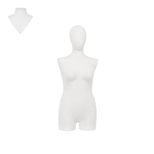 大码女性裁缝模特 - COUTF06_WH1 - Best Mannequins BV - 时尚 / 聚氨酯发泡 / 布料