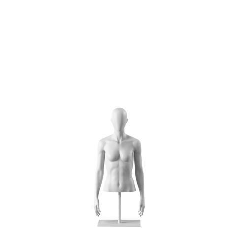 女半身模特 - SINFB051H068_WH - Best Mannequins BV - 抽象风格 / 聚酯 / 白色
