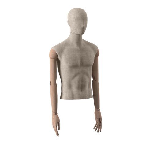 男半身模特 - MAMB62H70_BERW - Best Mannequins BV - 复古风格 / 聚氨酯发泡 / 实木