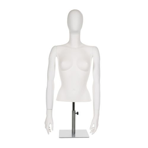 女半身模特 - M2005DCLAEH_PWH - Best Mannequins BV - 抽象风格 / PU / PVC