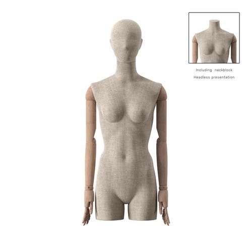 时尚半身模特 - Best Mannequins BV - 布料 / 木制 / 定制