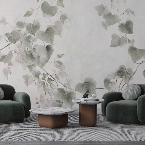 现代风格墙纸 - SILENT IVY - jaWalls - 无纺布 / 复合陶瓷 / 自然图案