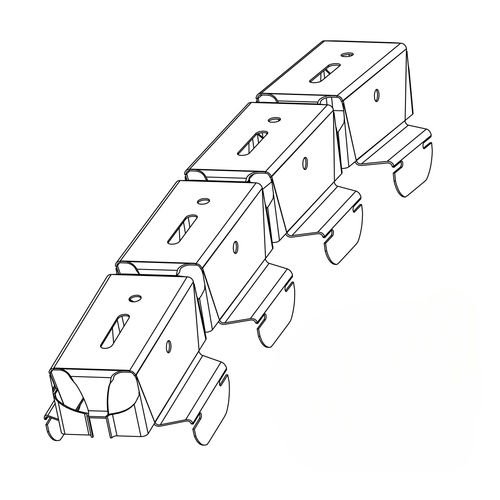 金属型材 - VERTEBRA® VT45 - Vertebra - 预制