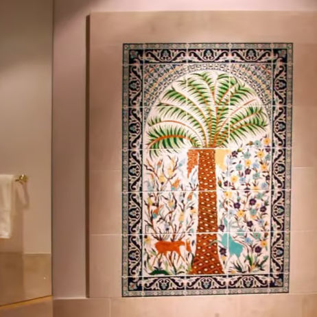 陶瓷砖 - Palm - Balian Armenian Ceramics - 高亮光 / 室内 / 室外