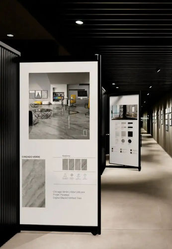 室内布告板 - PULLOUT-TECHNICAL - ETALAGE - 单面 / 金属